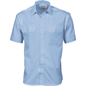3211 - Polyester Cotton Work Shirt - Short Sleeve