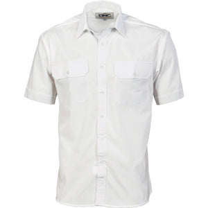 3211 - Polyester Cotton Work Shirt - Short Sleeve