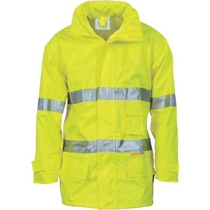 3875 - Hi Vis Breathable Anti-Static Jacket with 3M R/Tape
