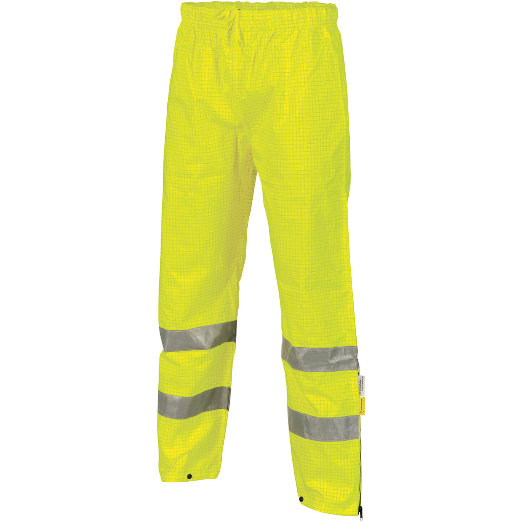 3876 - Hi Vis Breathable and Anti-Static Pants with 3M R/Tape