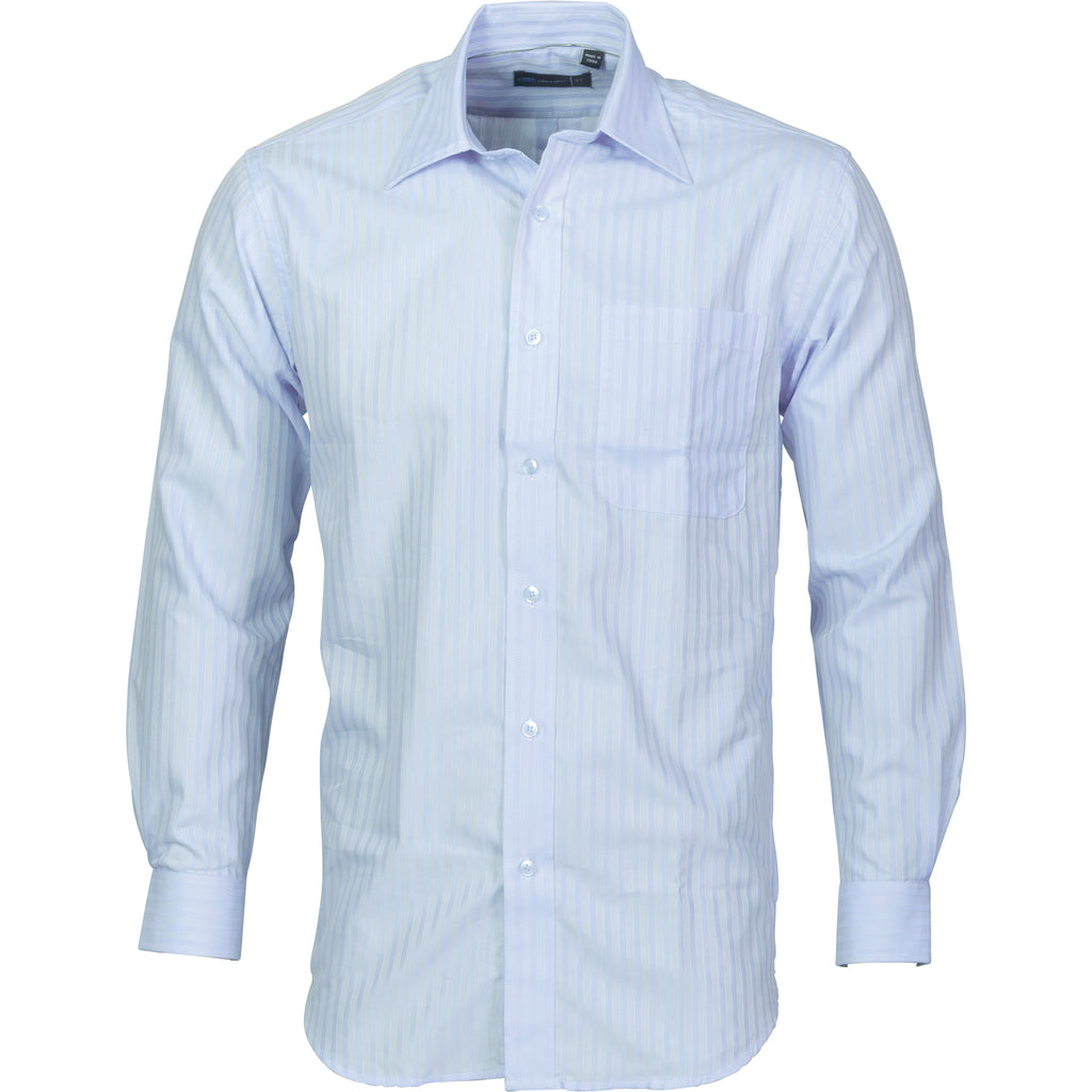4156 - Mens Tonal Stripe Shirts - Long Sleeve