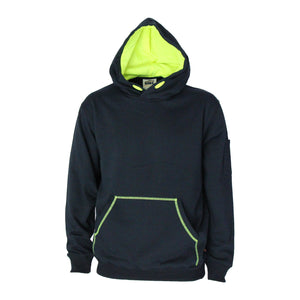 5423 - Kangaroo pocket super brushed fleece hoodie
