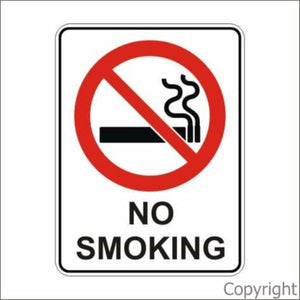 No Smoking Sign W/ Picture