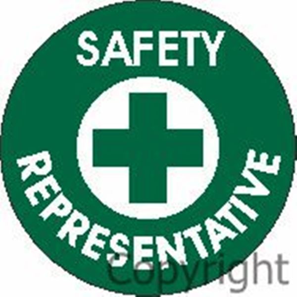 Safety Representative Sign
