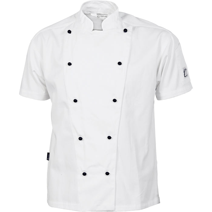 1103 - Cool-Breeze Cotton Chef Jacket - Short Sleeve