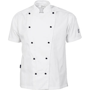 1105 - Three Way Air Flow Chef Jacket - Short Sleeve