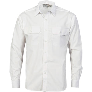 3212 - Polyester Cotton Work Shirt - Long Sleeve
