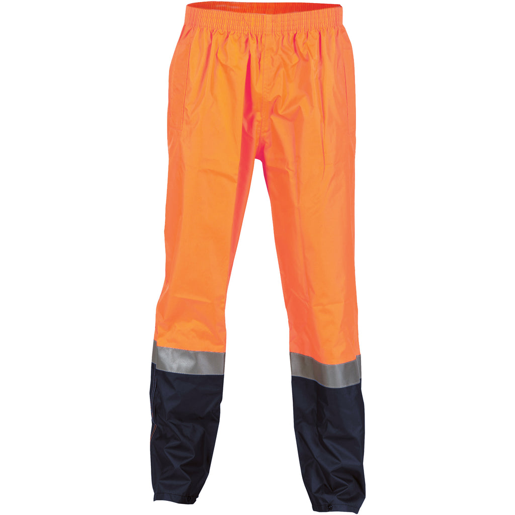 3880 - Hi Vis Two Tone Light weight Rain pants with 3M R/Tape