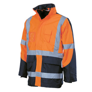 3988 - Hi Vis Cool-Breeze Cotton Shirt with 3M 8906 R/Tape - Long sleeve
