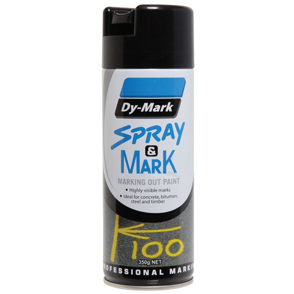 40013501 - Spray & Mark Black 350g