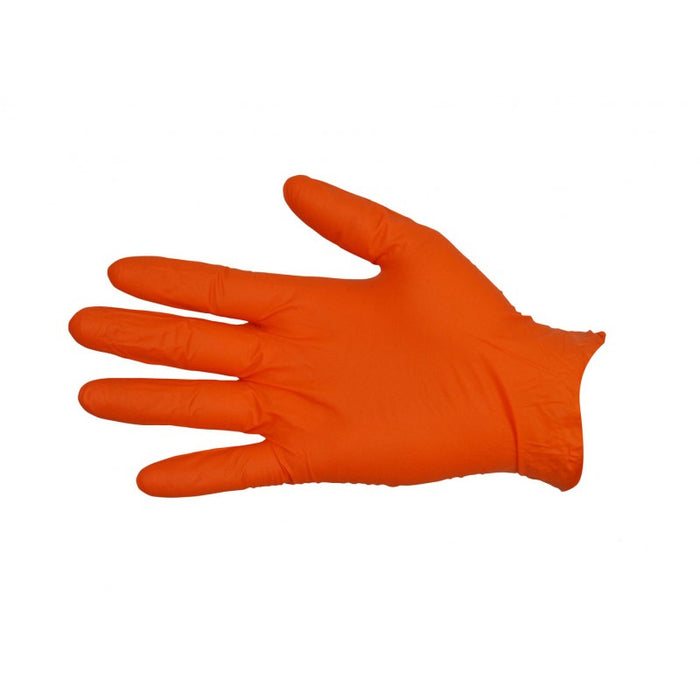 Nitrile Orange PF - Nitrile Disposable Glove