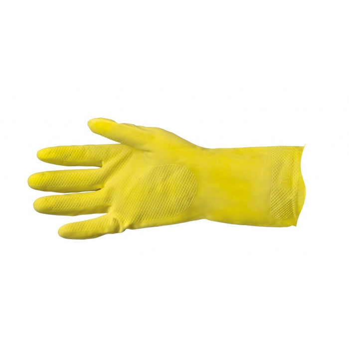 Thrifty Yellows - Flock Lined Rubber Glove
