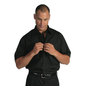 4131 - Polyester Cotton Business Shirt - Short Sleeve