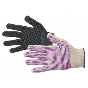 Poly D - Poly Cotton Glove with PVC Dots