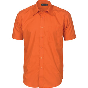 4151 - Mens Premier Poplin Business Shirts - Short Sleeve