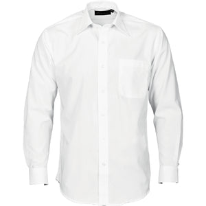 4132 - Polyester Cotton Business Shirt - Long Sleeve