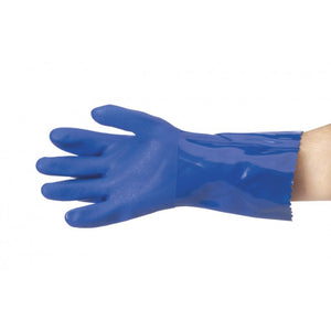 Trojan - Blue PVC Heavy Duty Glove