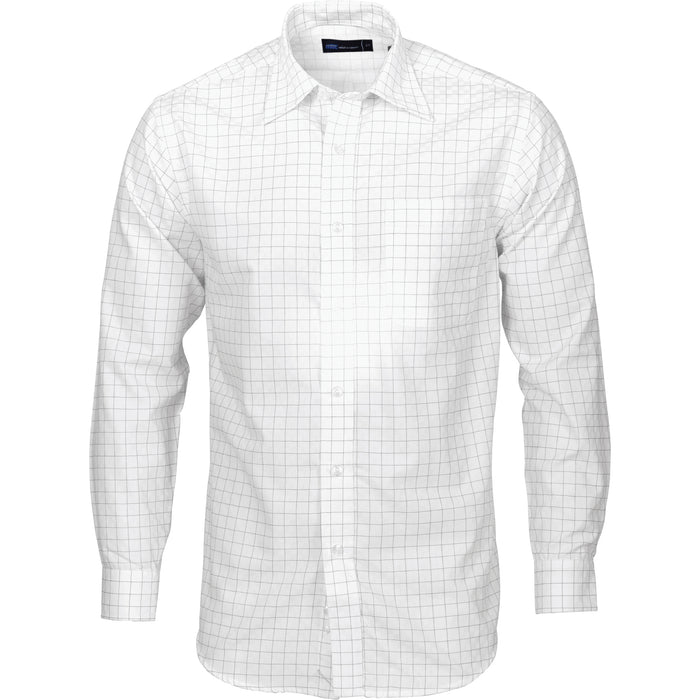 4158 - Mens Yarn Dyed Check Shirts - Long Sleeve