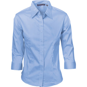 4232 - Ladies Premier Stretch Poplin Business Shirts - 3/4 Sleeve