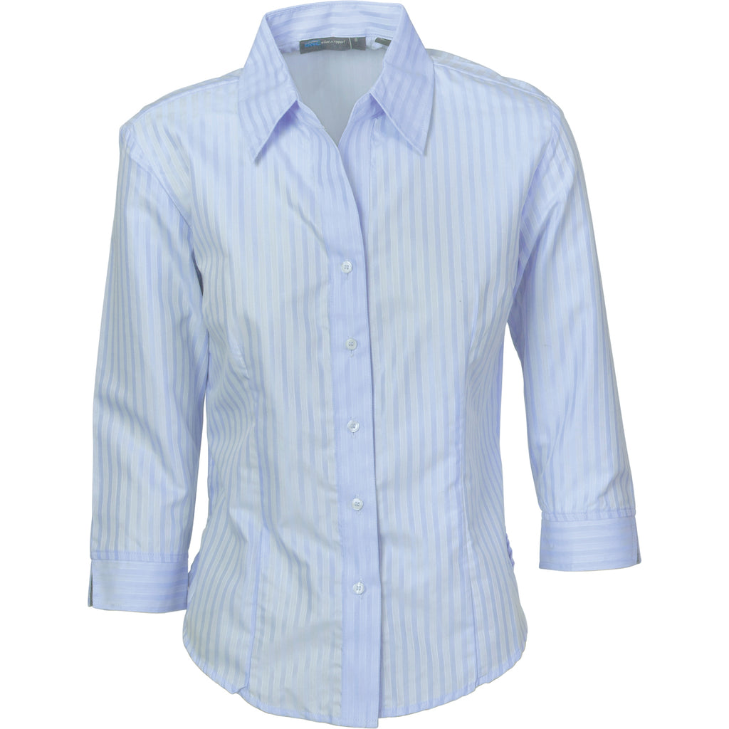 4236 - Ladies Tonal Stripe Shirts - 3/4 Sleeve