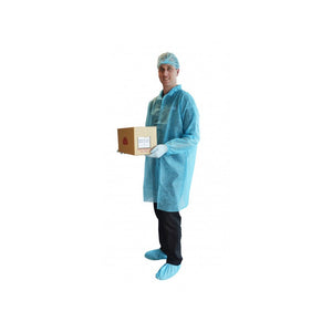 PP Disposable Lab & Dust Coats - No Pockets