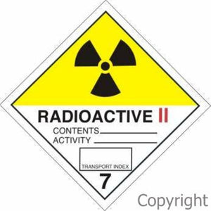 HAZCHEM Radioactive Sign