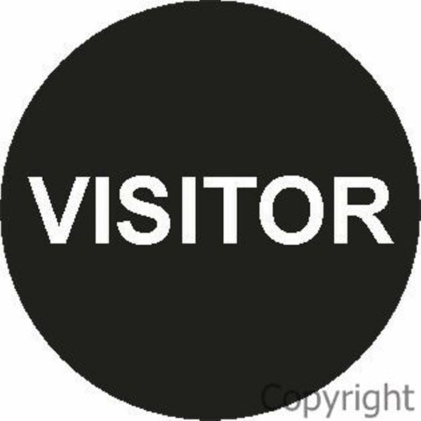 Visitor Sign Circular