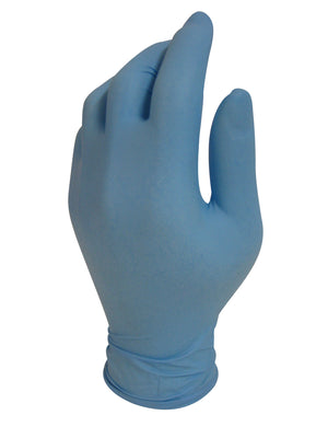 ‘BLUE SHIELD’ Nitrile Disposable Gloves