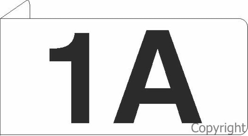 1A Aisle Sign