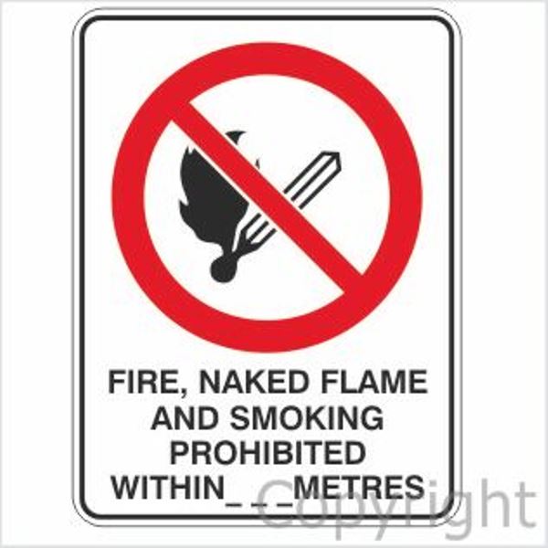 Fire, Naked Flame And Smoking etc. Sign
