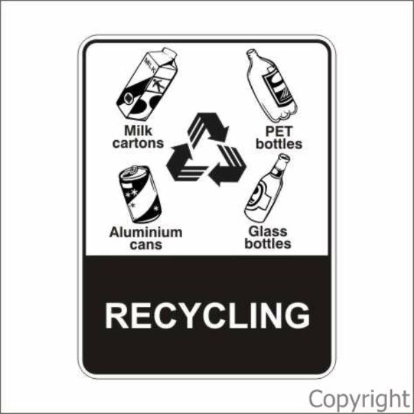 Recycling Sign W/ Picture