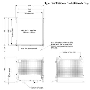 CGC Crane/Forklift Goods Cages