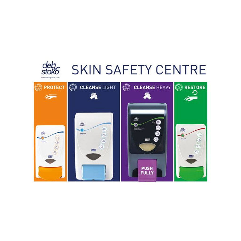 Deb Stoko Skin Safety Centre 3 Step ( Large: 2 Litre + GrittyFOAM)