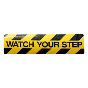 Watch Your Step Anti-slip Mat 150mm x 600mm