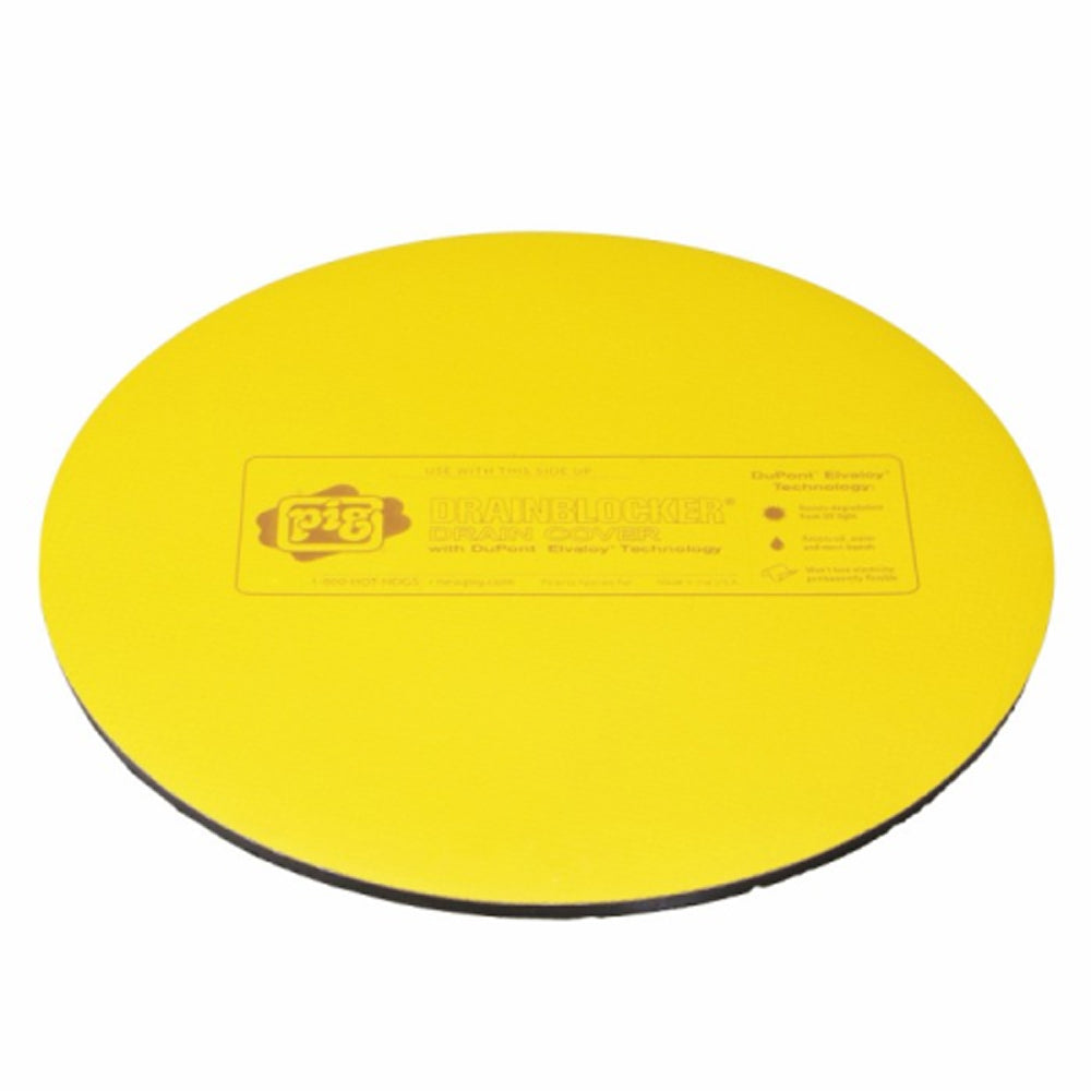 PIG DrainBlocker Round Drain Cover with DuPont Elvaloy For drains 15cm round