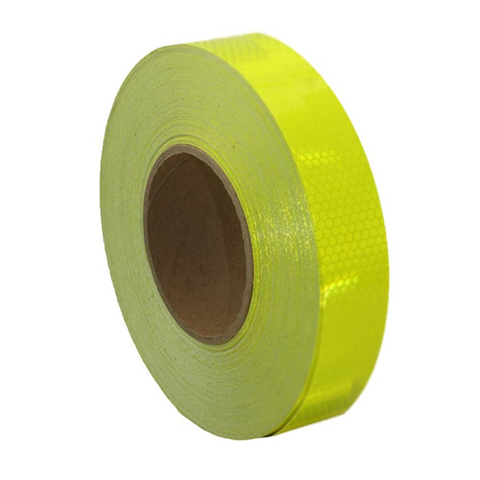 Class 1 Reflective Tape Fluoro Yellow 50mm x 9m