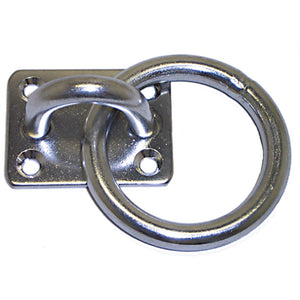 Eye Plate With Ring - 304 Grade