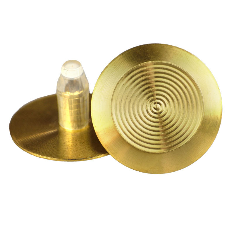 Brass Tactile Indicator with 18mm self-locking stem