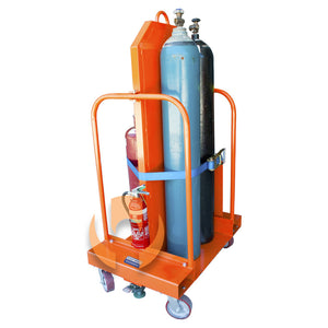 TGC4 4 Cylinder Gas Bottle Trolley