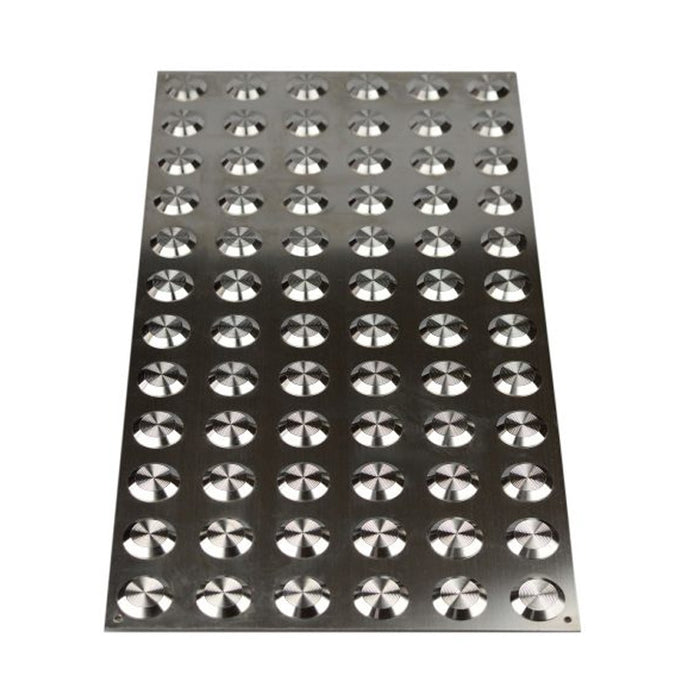 Stainless Steel Tactile Plate 300mm x 300mm