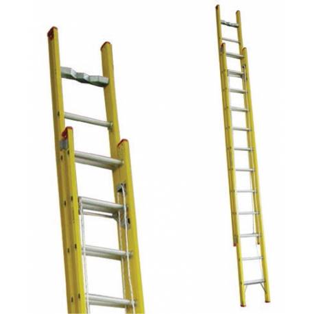 Indalex Fibreglass Extension Ladder 120kg - 135kg