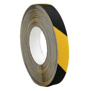 Self Adhesive Anti Slip Tape Yellow/Black 25mm x 18.3m