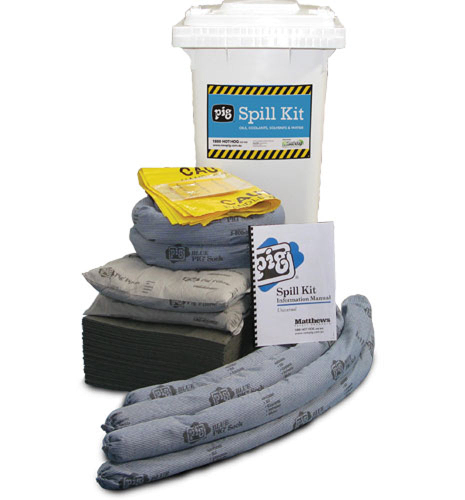 Universal Spill Kit in Mobile Container 120 Litre