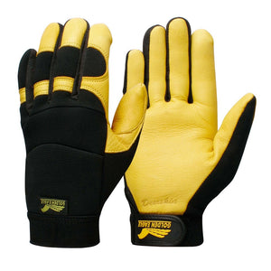 Contego Golden Eagle Yellow/Black. C/W Grip Tab Glove