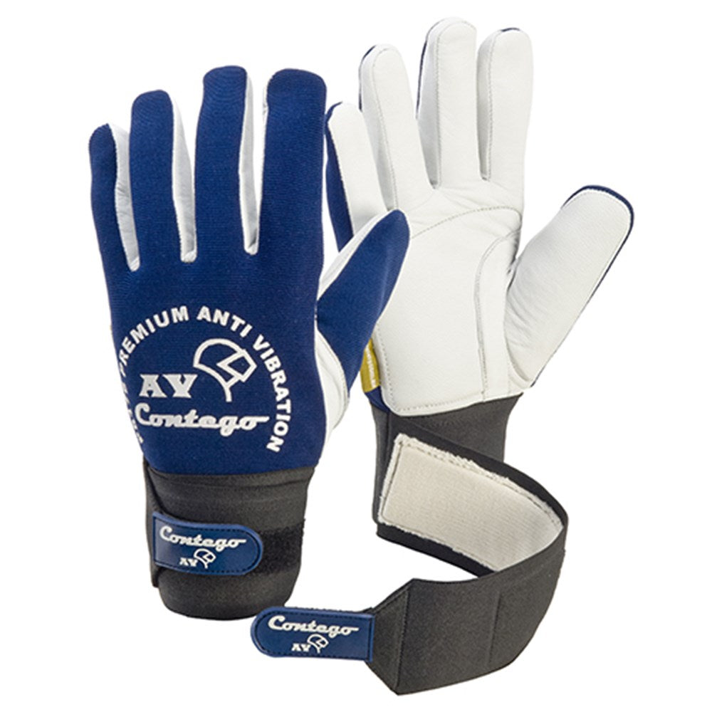 Contego Anti Vibration Blue/White. C/W Grip Tab Glove